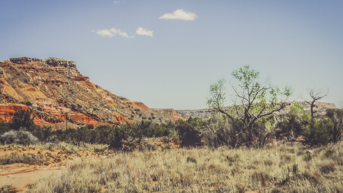 Palo Duro Canyon Texas landscape